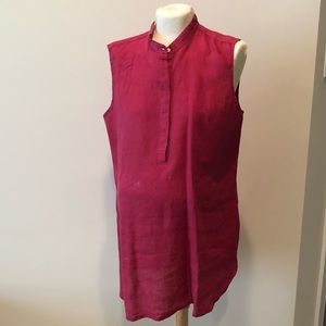 Gap Maternity linen sleeveless tunic